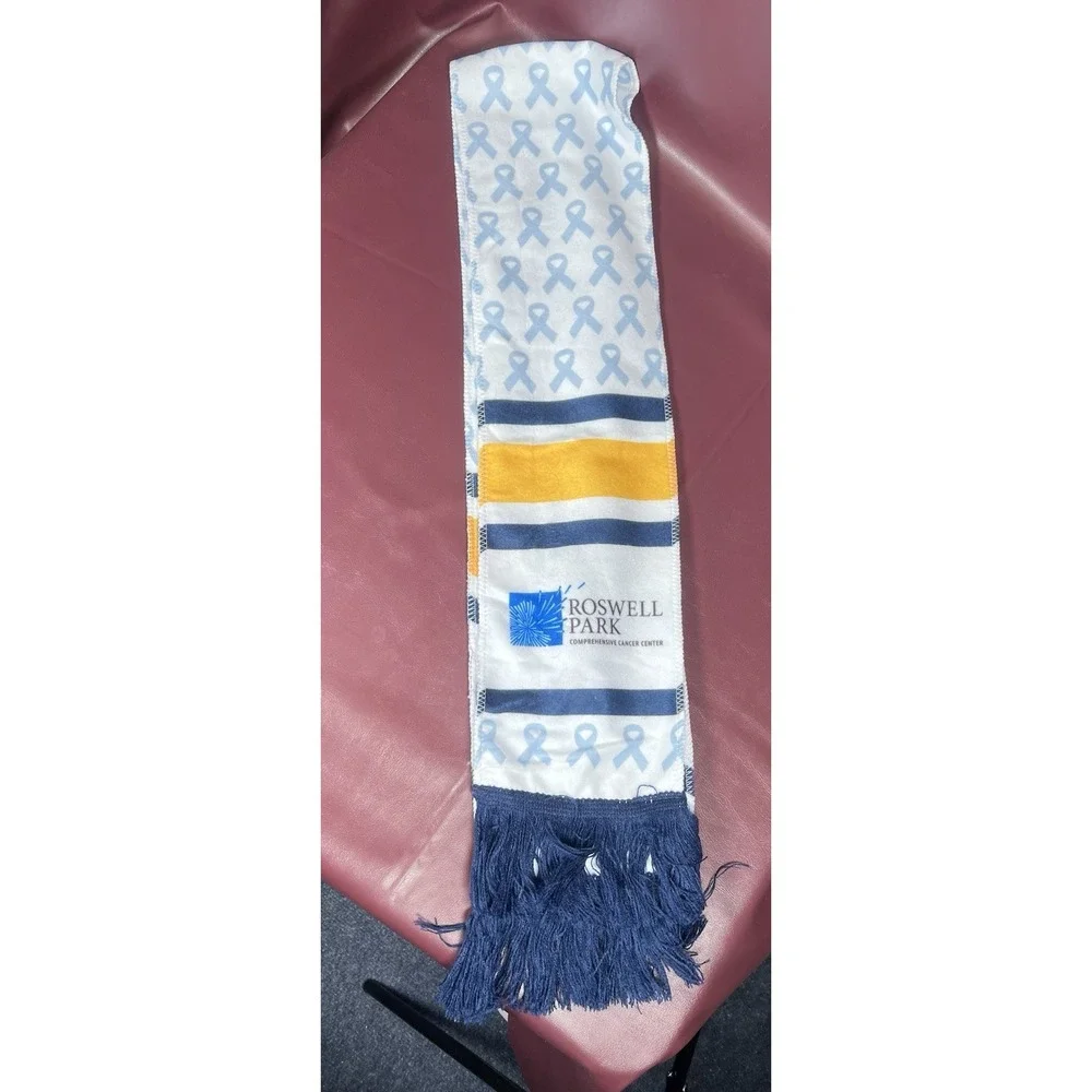 Buffalo Sabres‎ & Roswell Cancer Center Scarf Hockey Fights Cancer